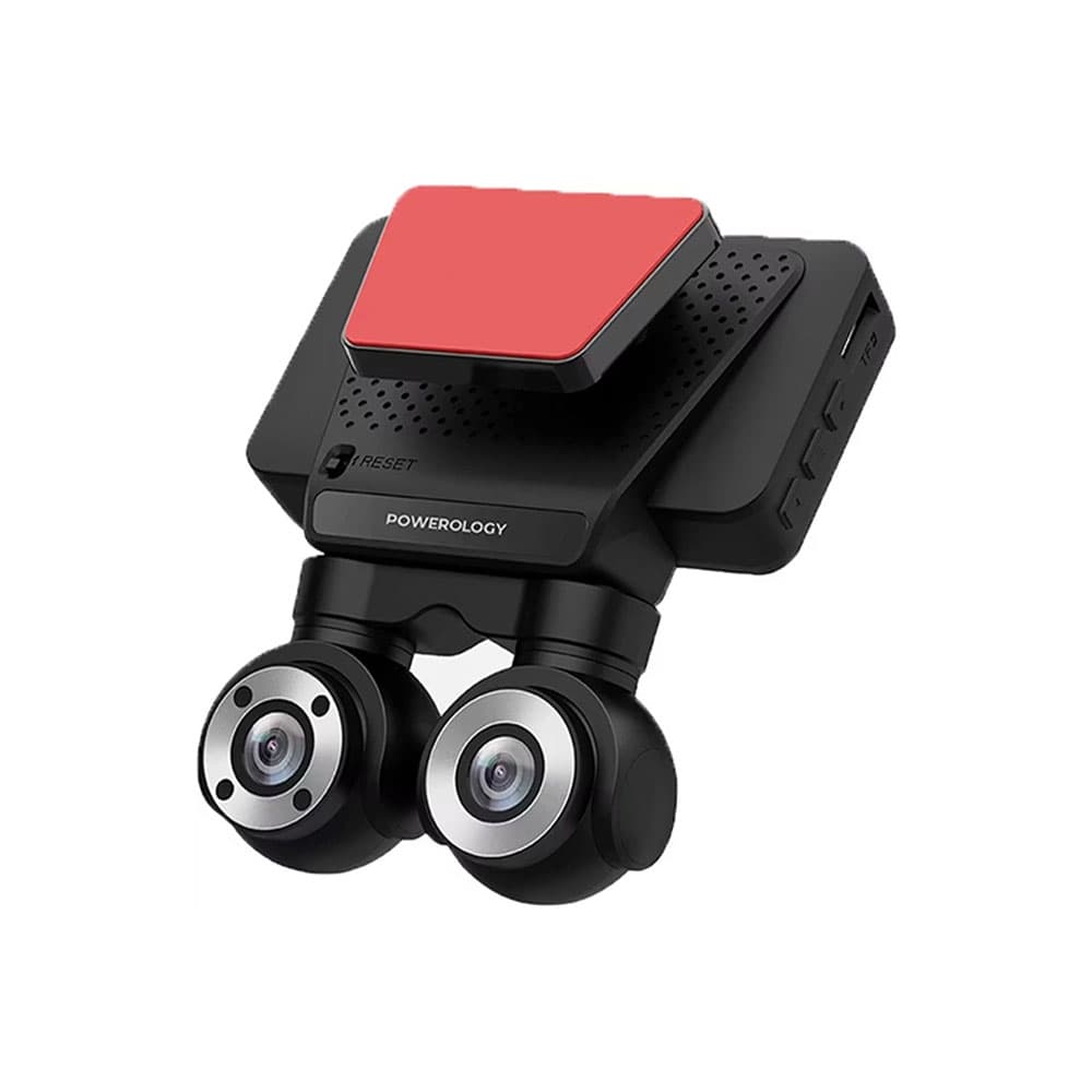 دوربین 3 لنز ثبت وقایع خودرو پاورولوژی مدل Powerology Sentra Dash Camera pwcam108 — تصویر ۲