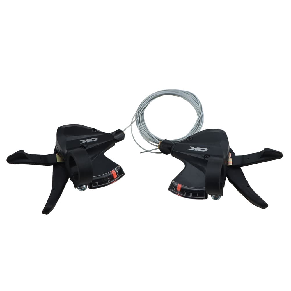 ست دسته دنده دوچرخه اوکی مدل OK SL-KD370 3*9sp
