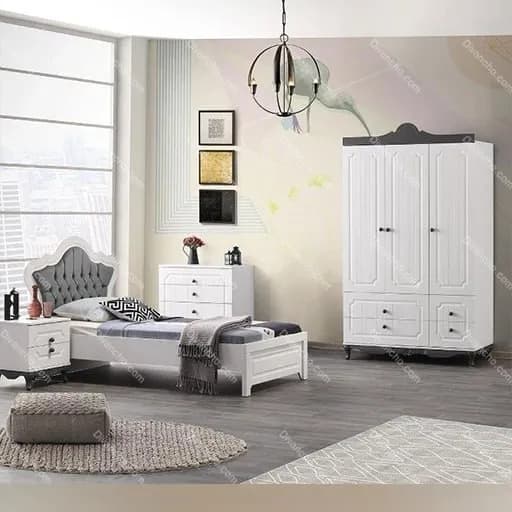 کمد سرویس خواب یک نفره ممتاز مدل DC004