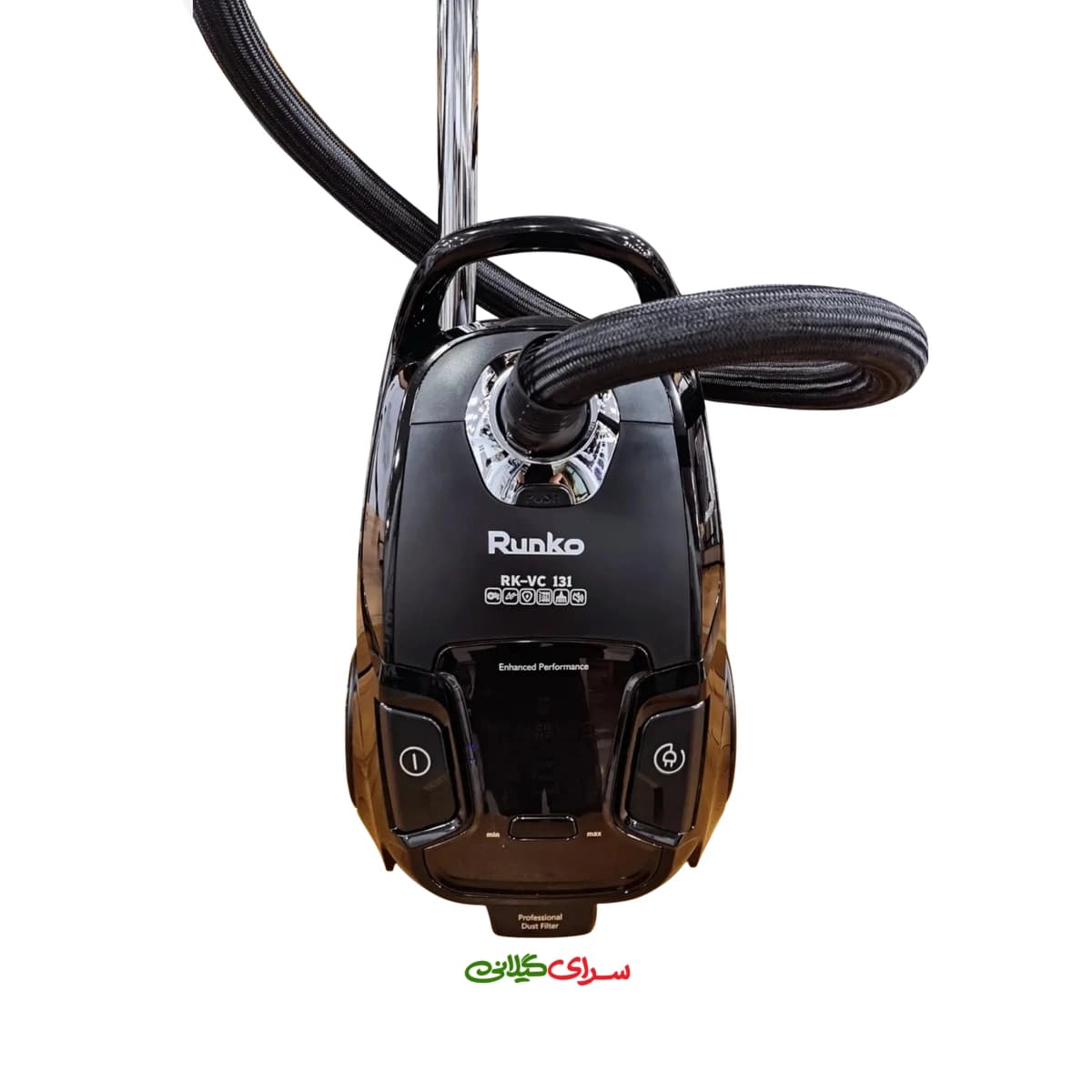 جارو برقی 2700 وات مشکی کروم سوپر سایلنت رانکو مدل RK 131 — تصویر ۳