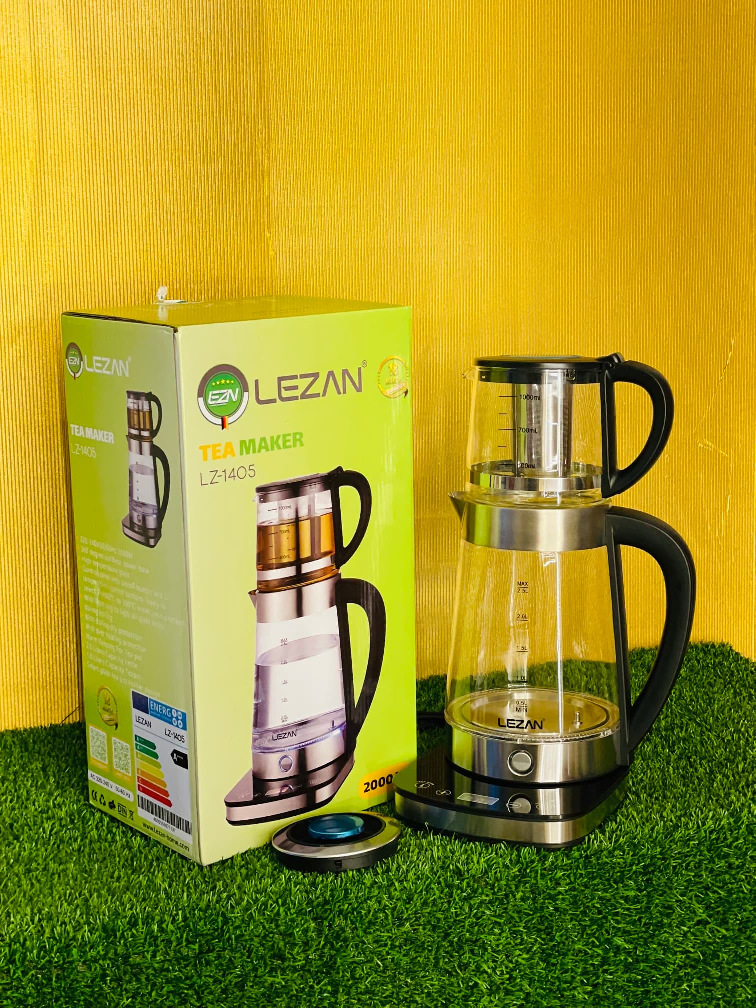 چای ساز روهمی لیزان اصل (درجه یک) مدل LZ-1405 ‏ — تصویر ۳