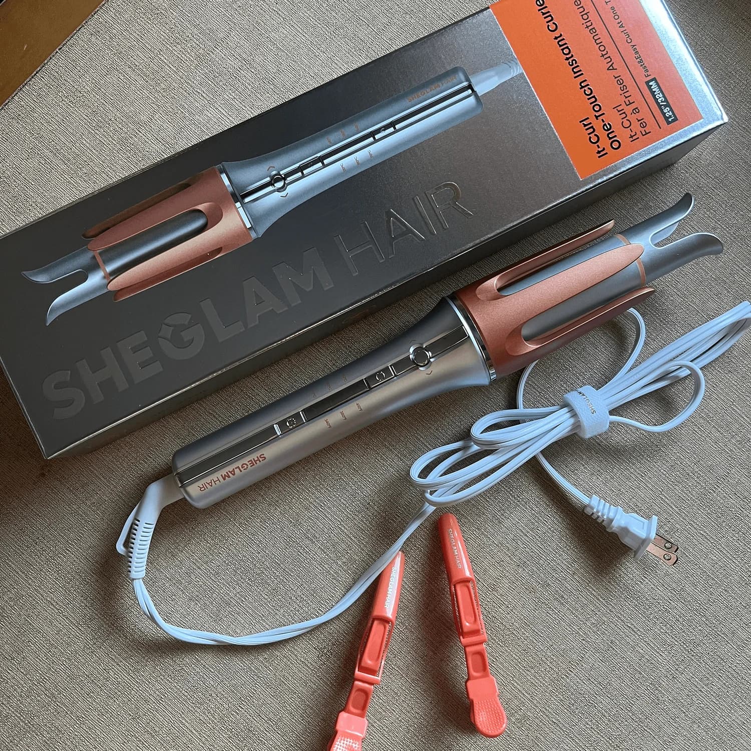 دستگاه فر کننده مو شیگلم کرلی SHEGLAM Hair Curler ‏ — تصویر ۵