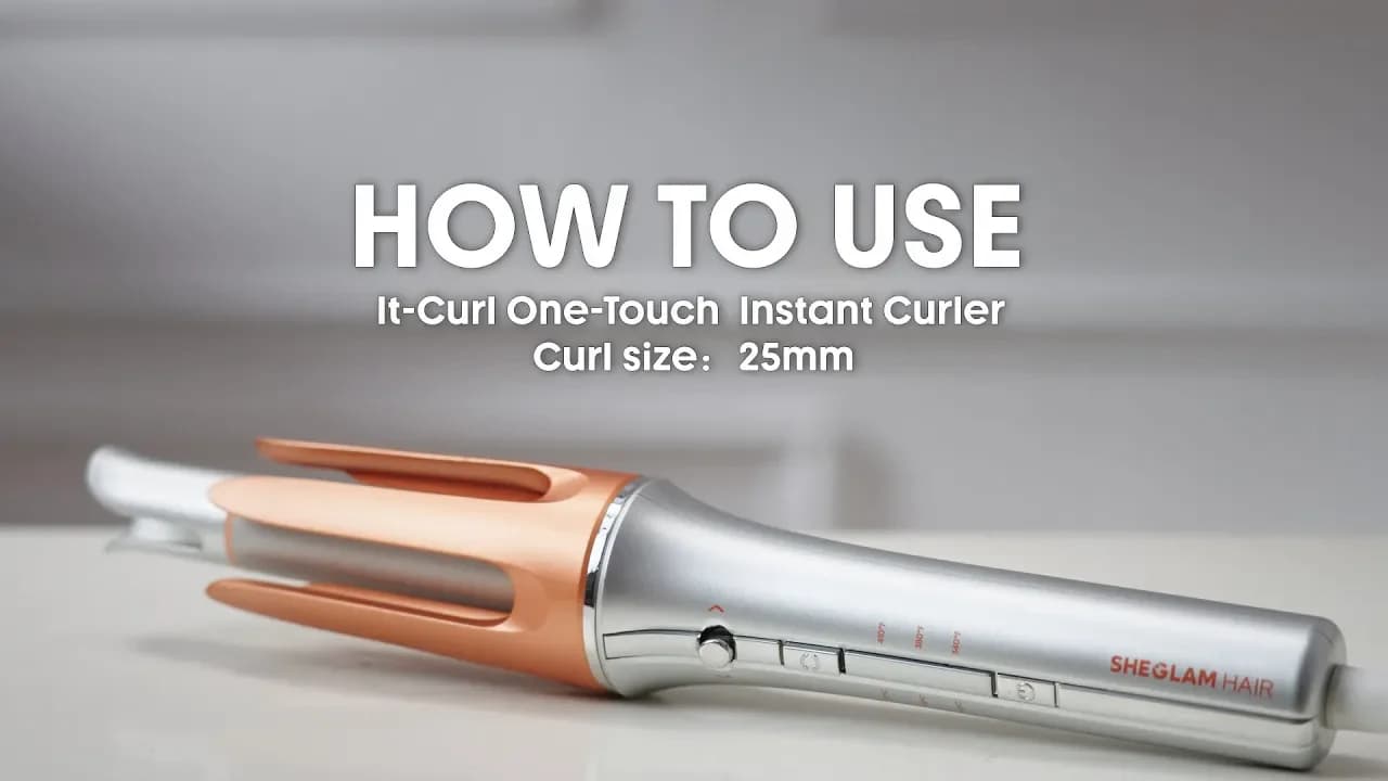 دستگاه فر کننده مو شیگلم کرلی SHEGLAM Hair Curler ‏ — تصویر ۸