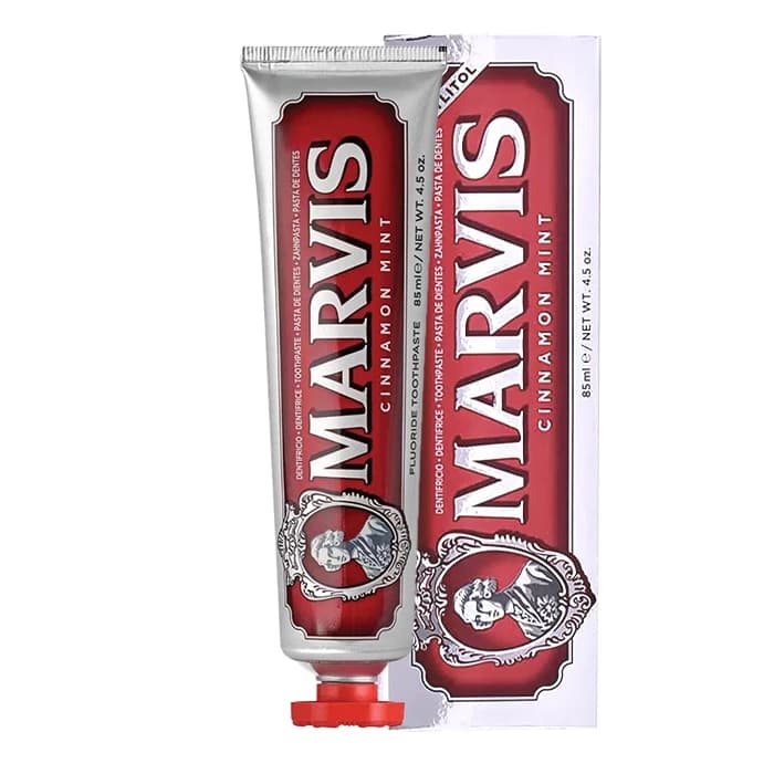 خمیردندان نعناع و دارچین مارویس مدل CINNAMON MINT حجم 85 میلی لیتر ‏