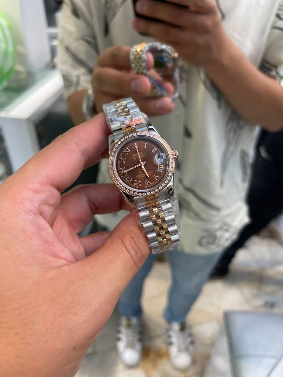 ساعت مچی زنانه رولکس Rolex Date-Just 4923R