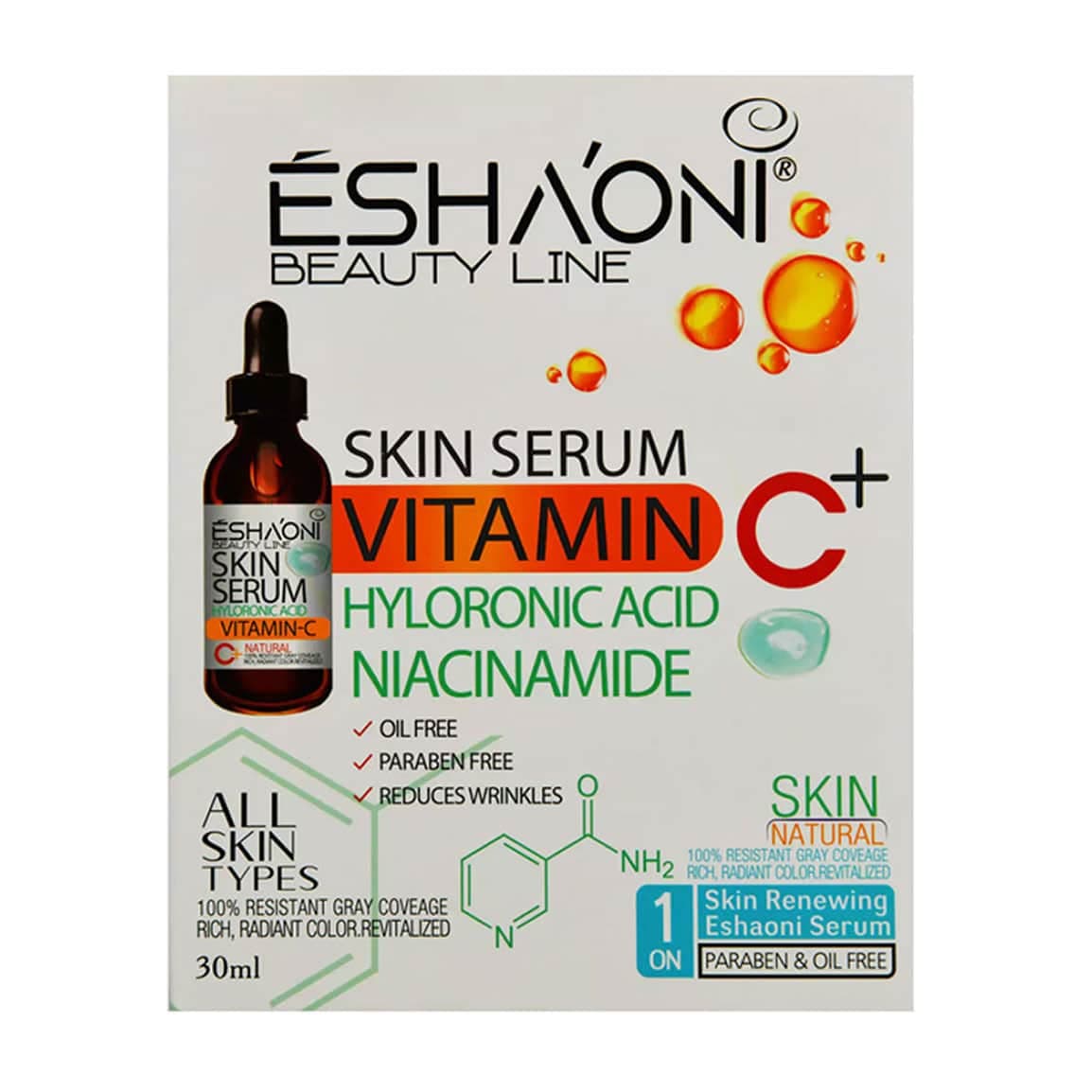 سرم پوست Vitamin C اشااونی حجم 30 میلی لیتر — تصویر ۳