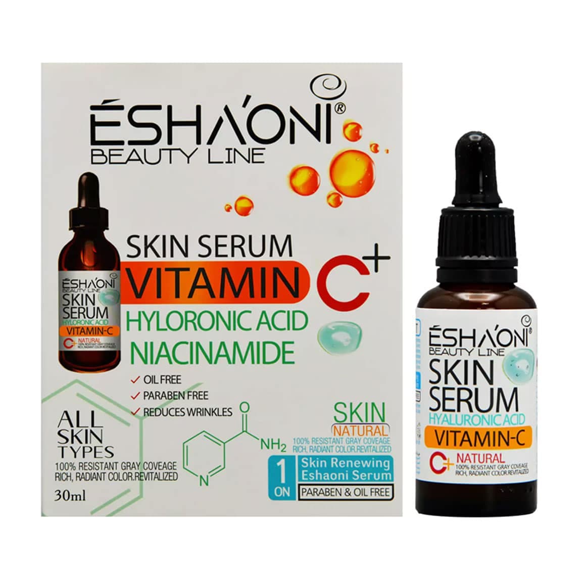 سرم پوست Vitamin C اشااونی حجم 30 میلی لیتر