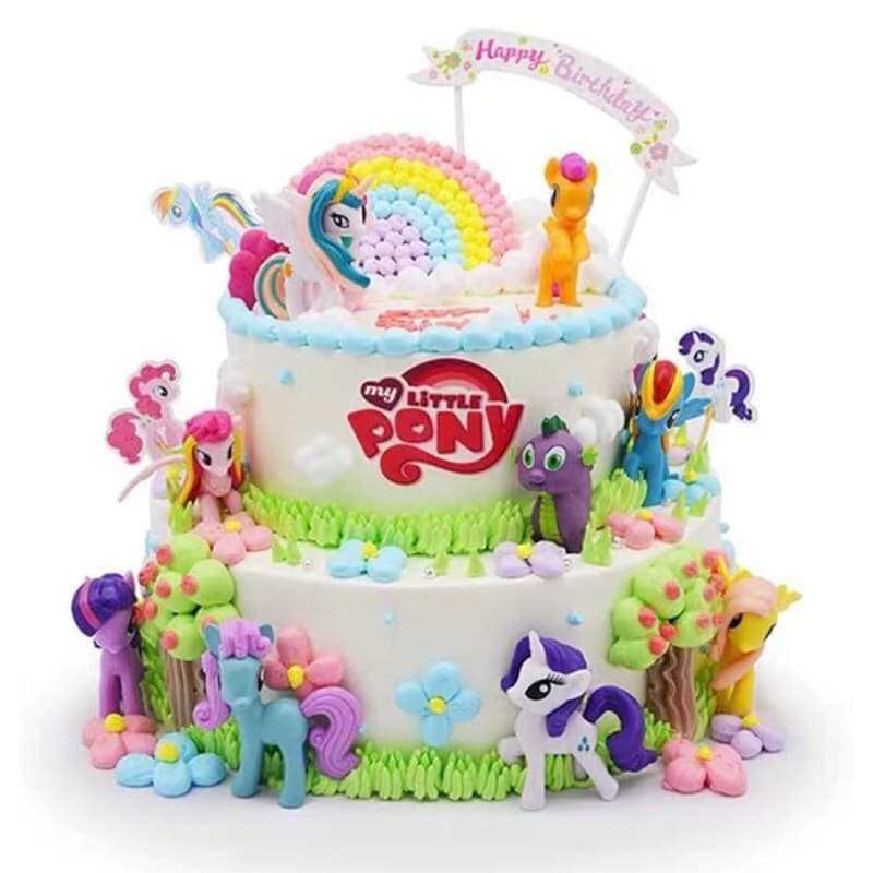 اکشن فیگور طرح My Little Pony کد 1094/2416 بسته 12 عددی — تصویر ۲