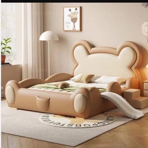تخت خواب کودک ونوجوان مدل خرسی……F159 مبلمان فرنا مدل 1140751