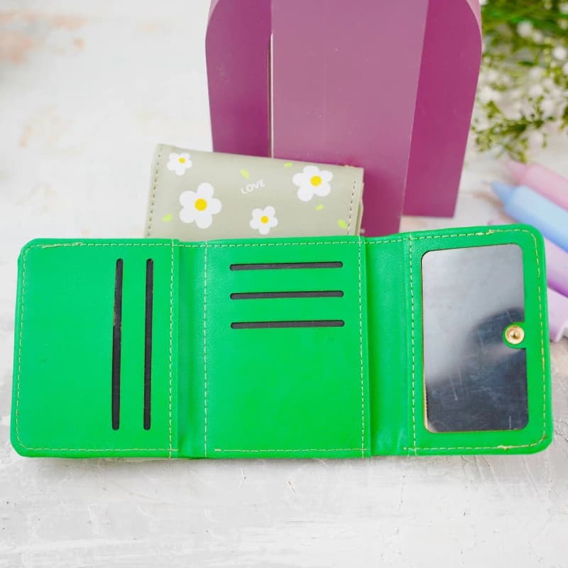 کیف پول سه لت دخترانه بابونه 218-38 — تصویر ۵