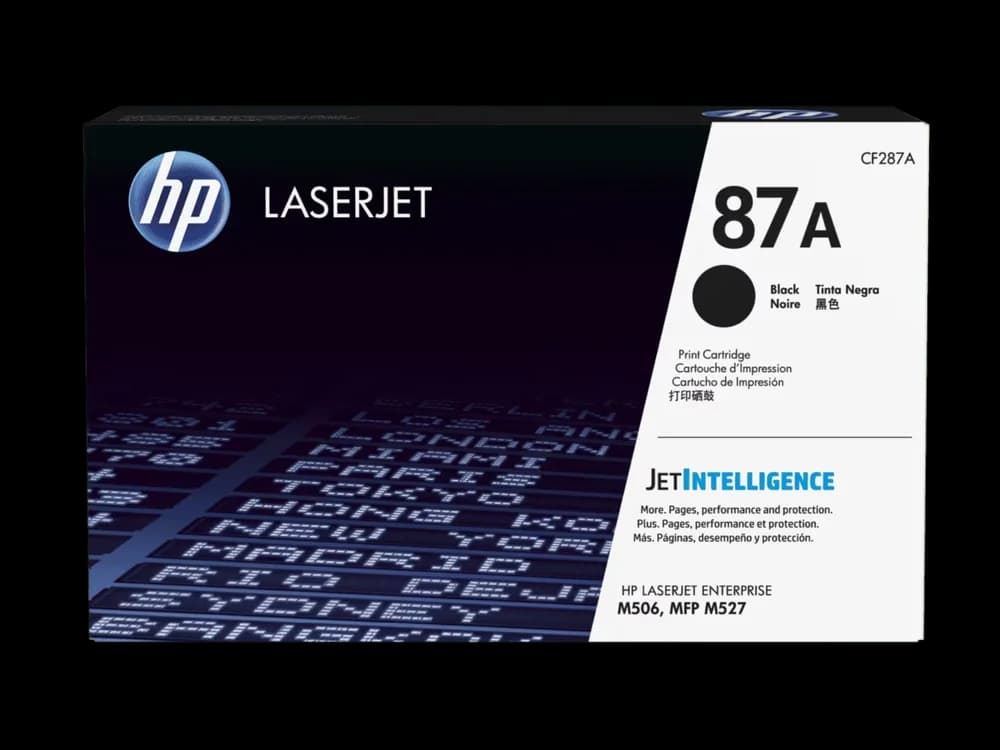 کارتریج تونر HP 87A | تونر لیزری مشکی HP مدل CF287A گرید A +