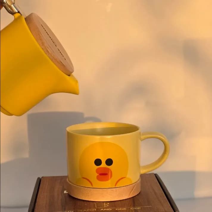 ست قوری و ماگ طرح جوجه اورجینال مدل Sally — تصویر ۵