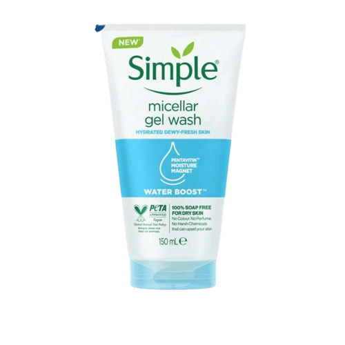 ژل شست و شوی تیوپی سیمپل مدل micellar میسلار ژل واش
