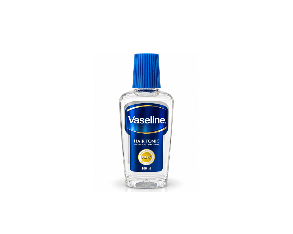 تونیک مو و نرم‌ کننده پوست سر وازلین Vaseline مدل Hair Tonic and Scalp Conditioner حجم ۱۰۰ میلی‌ لیتر | مناسب مراقبت و حالت‌ دهی مو Hair Care and Styling