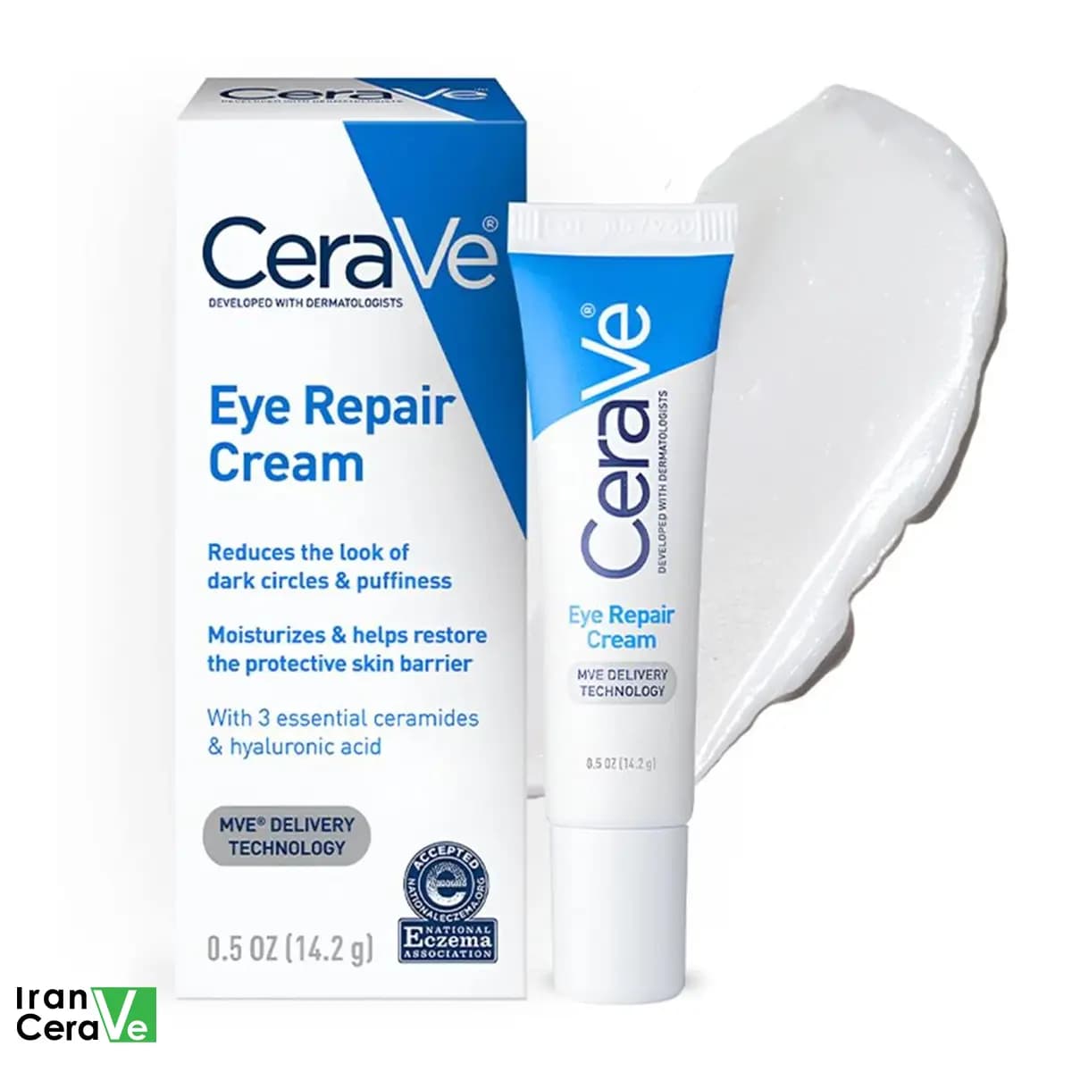کرم دور چشم CeraVe SA ۱۵ میلی‌لیتری — تصویر ۳