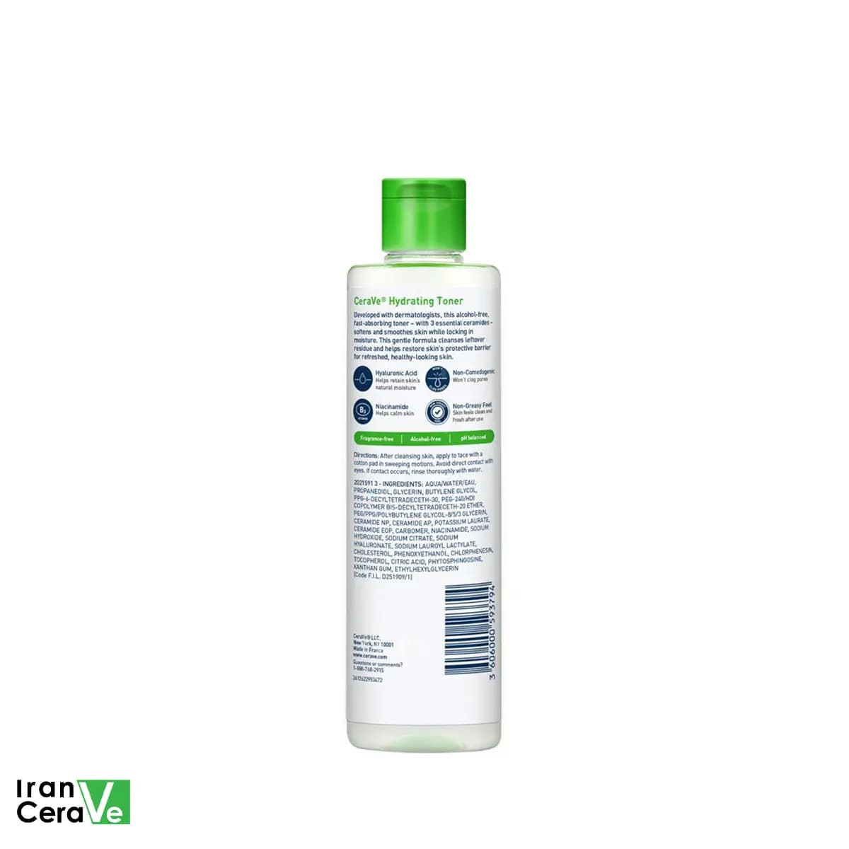 تونر آبرسان سراوی CeraVe 236ml — تصویر ۳