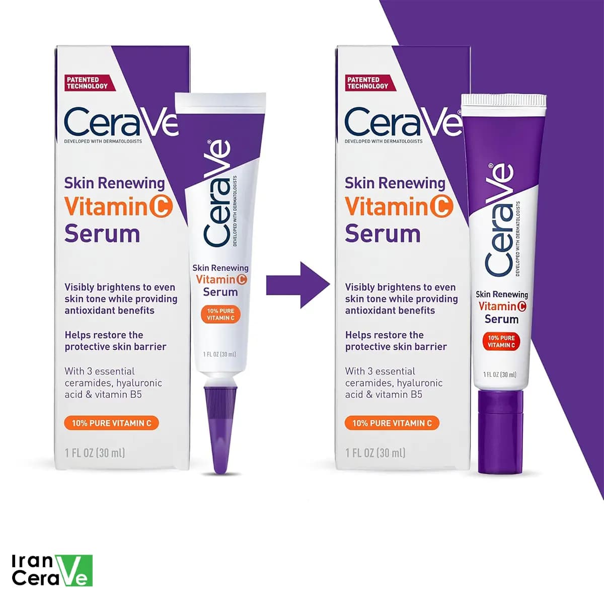 ویتامین سی CeraVe ۳۰ میلیلیتر — تصویر ۳