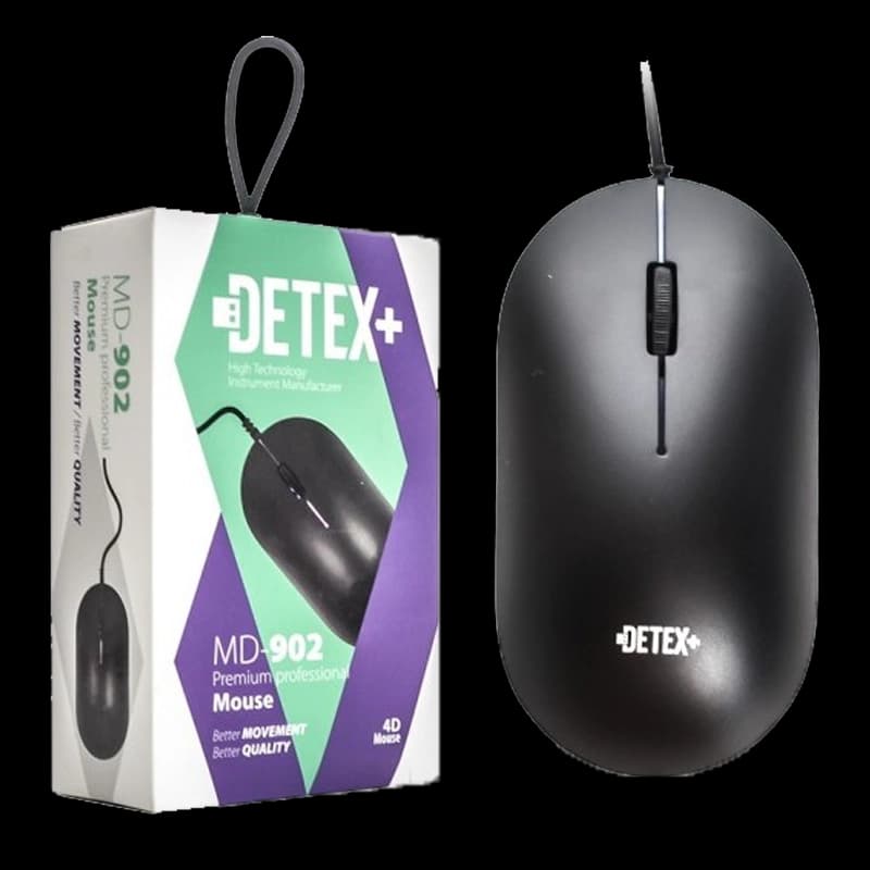 موس سیم دار DETEX 901-902-903-904