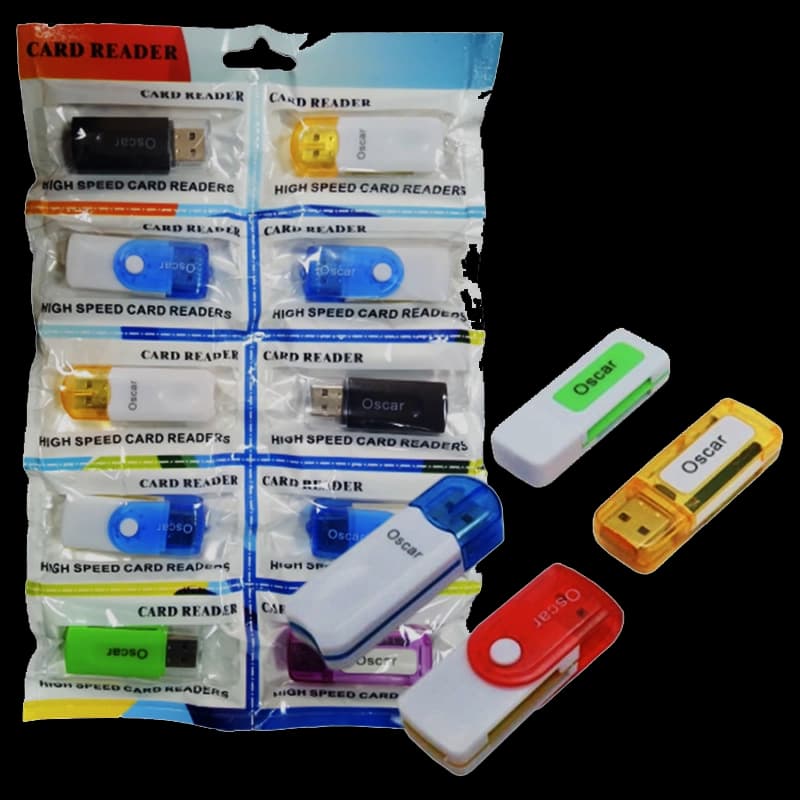 رم ریدر همه کاره USB All in One | کارت خوان چند کاره حافظه پک 10 عددی