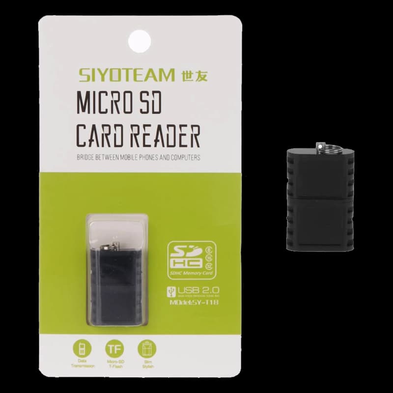 رم ریدر تک کاره Siyoteam SY-T18 کارت خوان Micro SD — تصویر ۲
