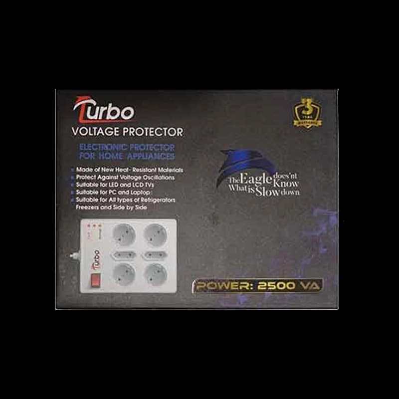محافظ برق 3 متری 6 خانه TURBO — تصویر ۳