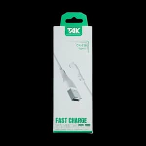 کابل تک CK120 Type-C | کابل شارژ سریع تایپ سی تک