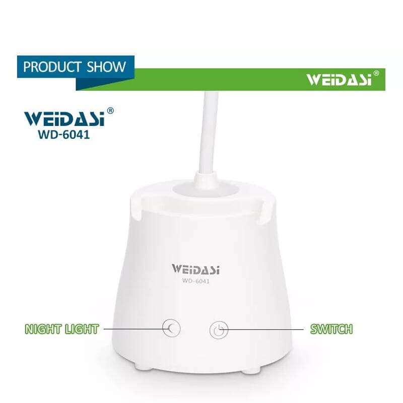 چراغ مطالعه شارژی ویداسی مدل Weidasi WD-6041 — تصویر ۵