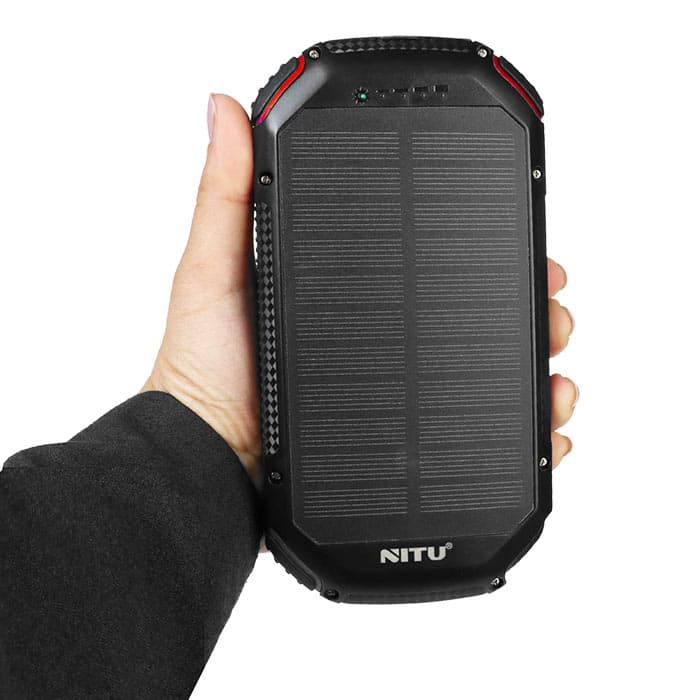پاوربانک خورشیدی وایرلس نیتو NITU NPB02 QC+PD ظرفیت 20000 میلی آمپر — تصویر ۸