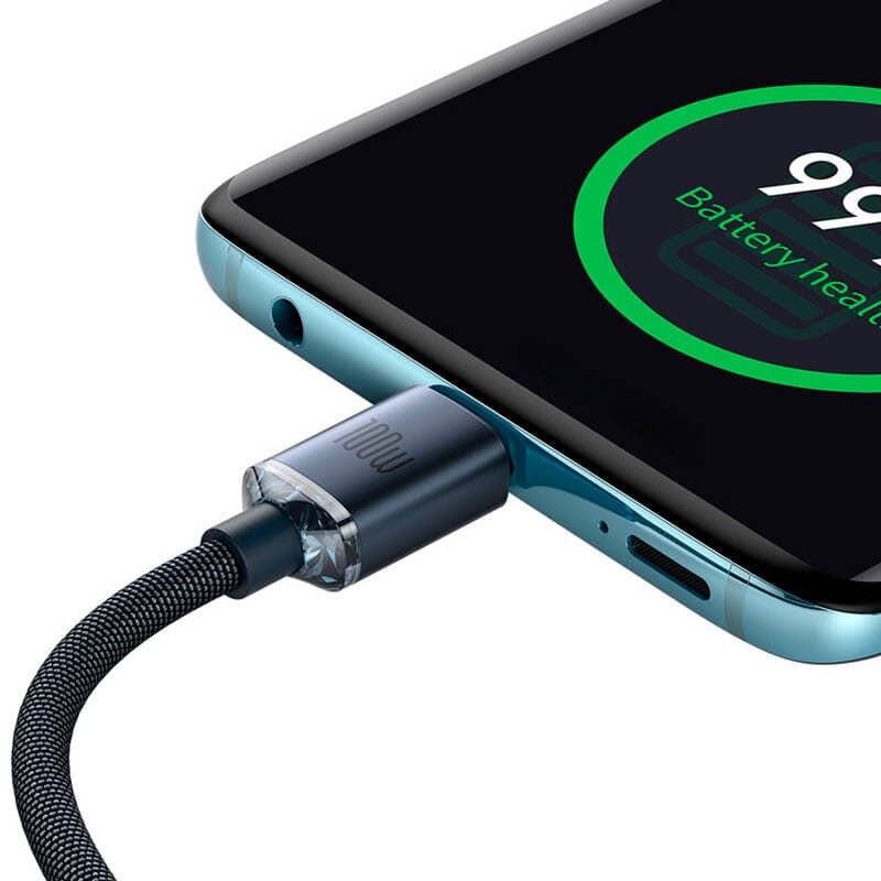 کابل تبدیل USB-C به USB-C باسئوس مدل CAJY0007 طول 2 متر — تصویر ۳