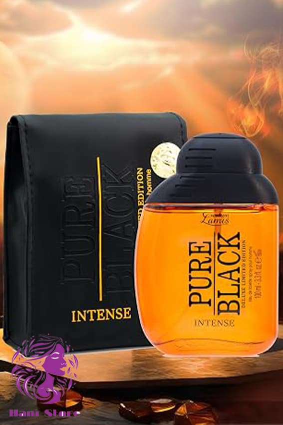ادکلن مردانه Creation Lamis رایحه PURE BLACK INTENSE حجم 100 میلی لیتر