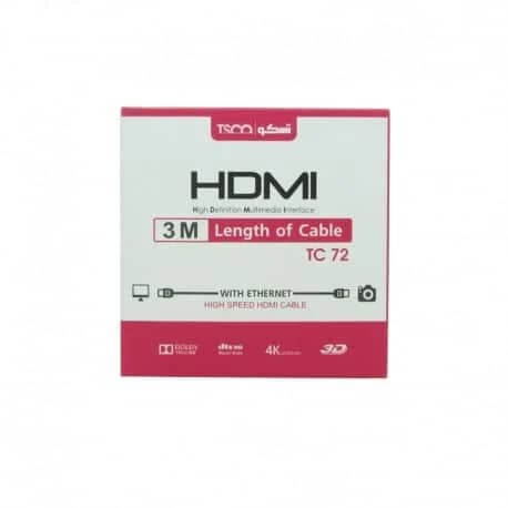 کابل 3متری HDMI تسکو مدل TC-72