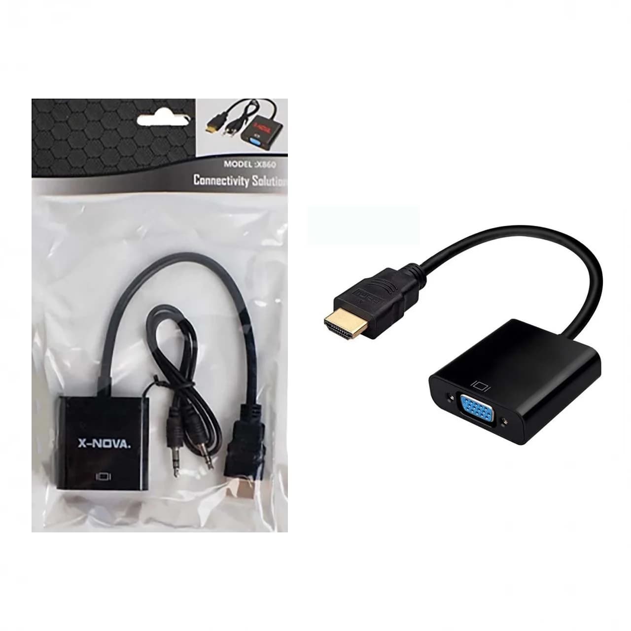 تبدیل HDMI To VGA مدل X860 – مشکی – RYL — تصویر ۳