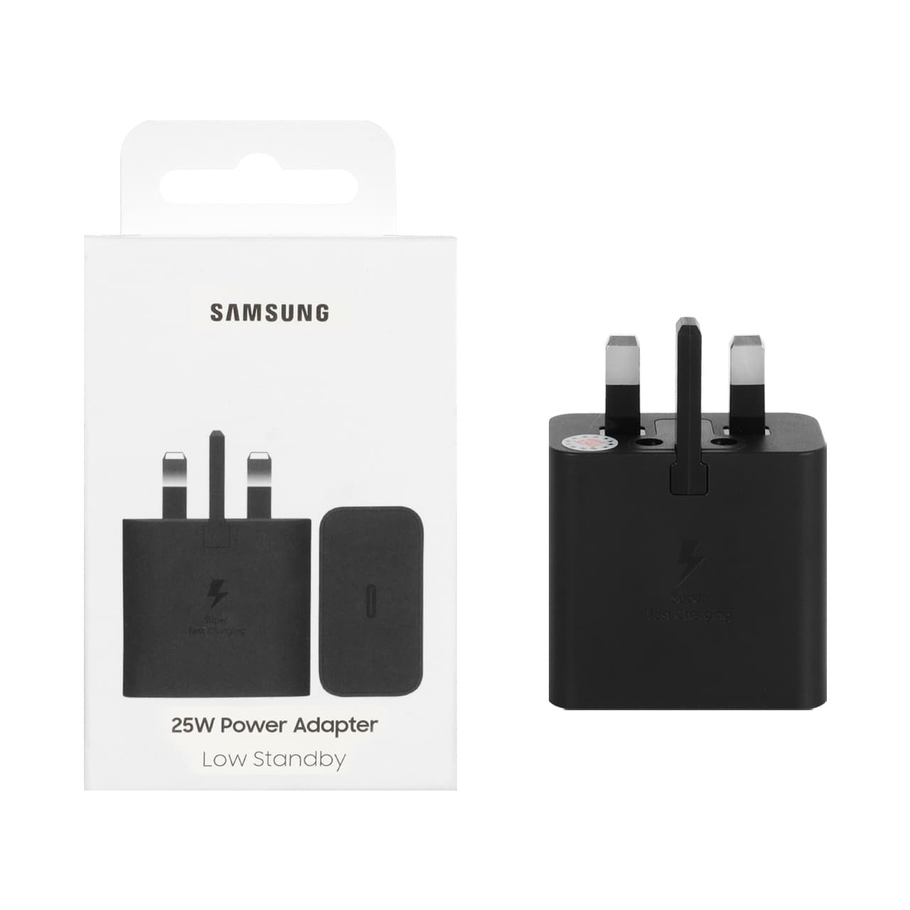 شارژر دیواری سه پین PD و فست تک پورت SAMSUNG مدلEP-T2510 25W – مشکی – NZR (اصل ویتنام)