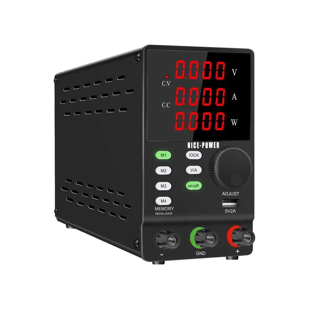 منبع تغذیه حافظه دار 30 ولت 5 آمپر نایس پاور مدل Nice-Power SPPS305