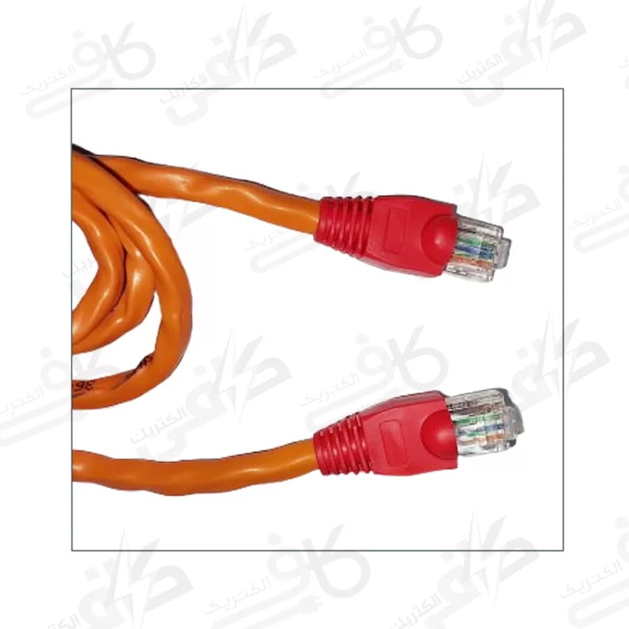 کابل شبکه ۱ متری CAT6 | رابط شبكه دوسر سوكت cat6