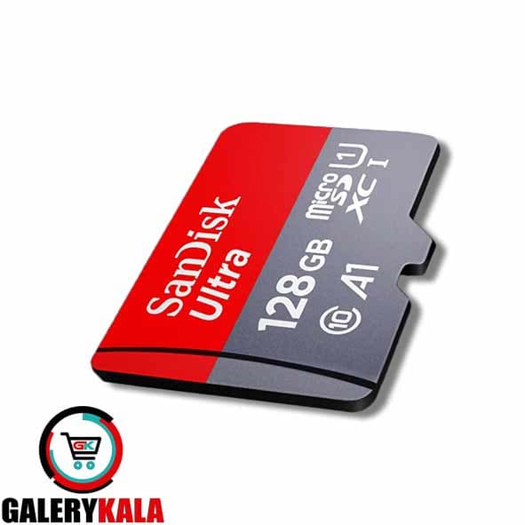 کارت حافظه microSDXC SanDisk مدل Ultra A1 کلاس 10 استاندارد UHS-I U1 ظرفیت 128 گیگابایت