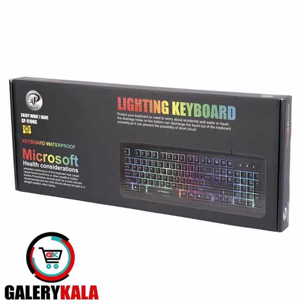 کیبورد گیمینگ XP مدل 9100G — تصویر ۲