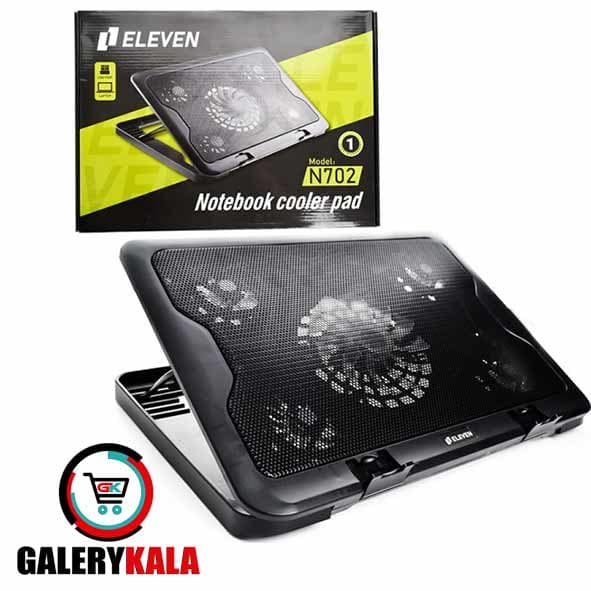 پایه خنک کننده لپ تاپ ELEVEN مدل N702 — تصویر ۲
