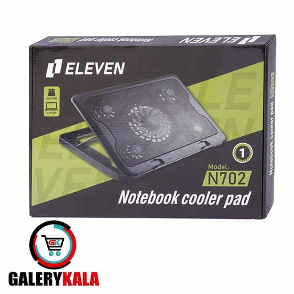 پایه خنک کننده لپ تاپ ELEVEN مدل N702 — تصویر ۴