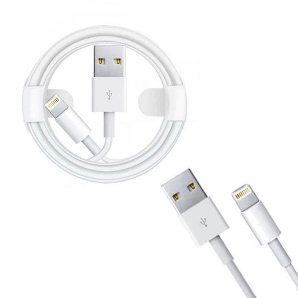 کابل شارژ لایتنینگ به USB آیفون 7 پک دار
