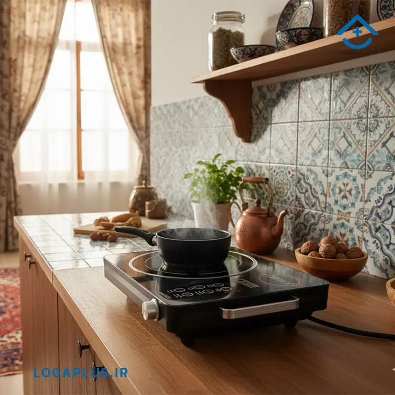 اجاق برقی القایی تک شعله دسینی مدل DS-3567 (3500 وات) اصل — تصویر ۵