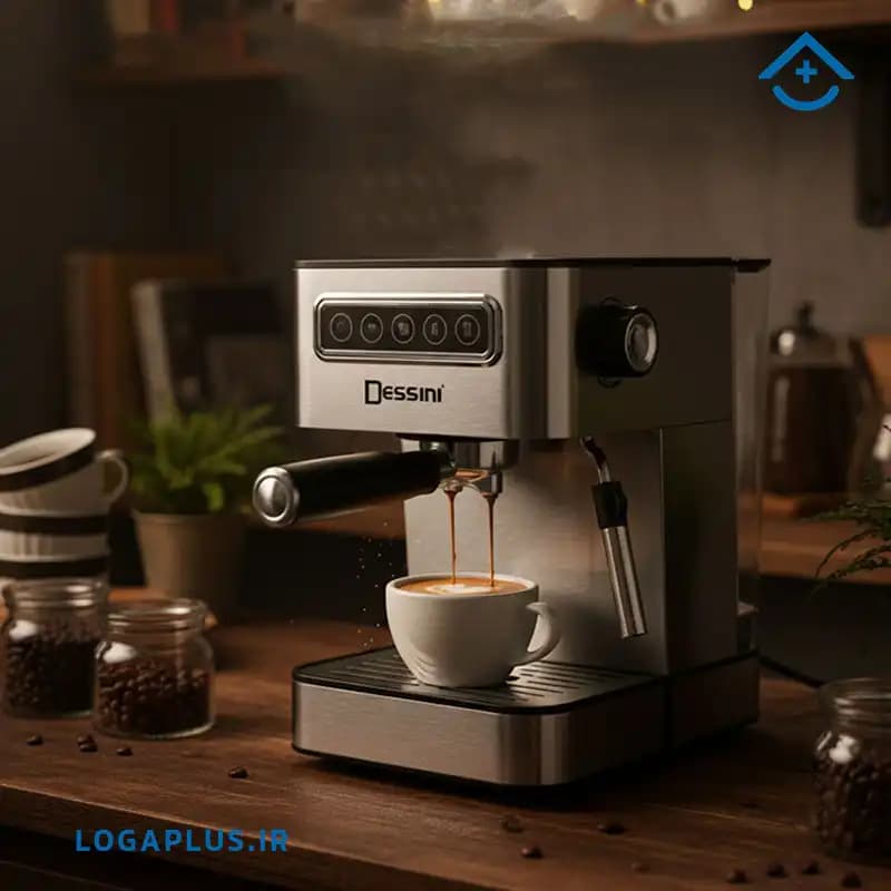 اسپرسو ساز دسینی مدل DS-5309 | اسپرسو ساز دسینی اصل حرفه‌ای — تصویر ۳