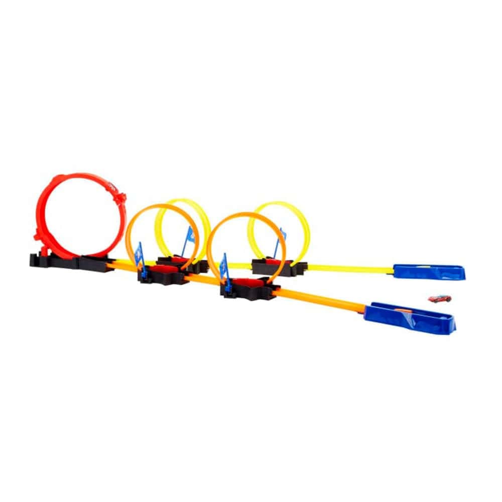 پیست مولتی ریس هات ویلز کد: 03067 HDR83 Hot Wheels Multi-Loop Race Off Playset