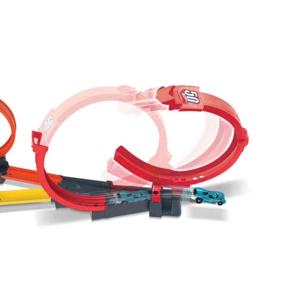 پیست مولتی ریس هات ویلز کد: 03067 HDR83 Hot Wheels Multi-Loop Race Off Playset — تصویر ۵