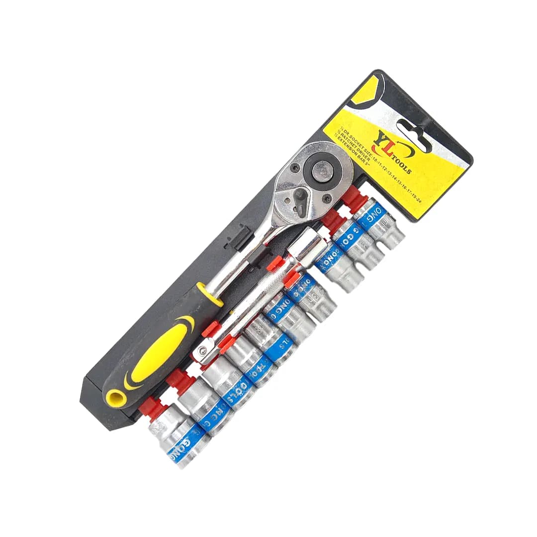 مجموعه آچار بکس ۱۲ عددی ریلی ۱/۲ اینچ YL tools