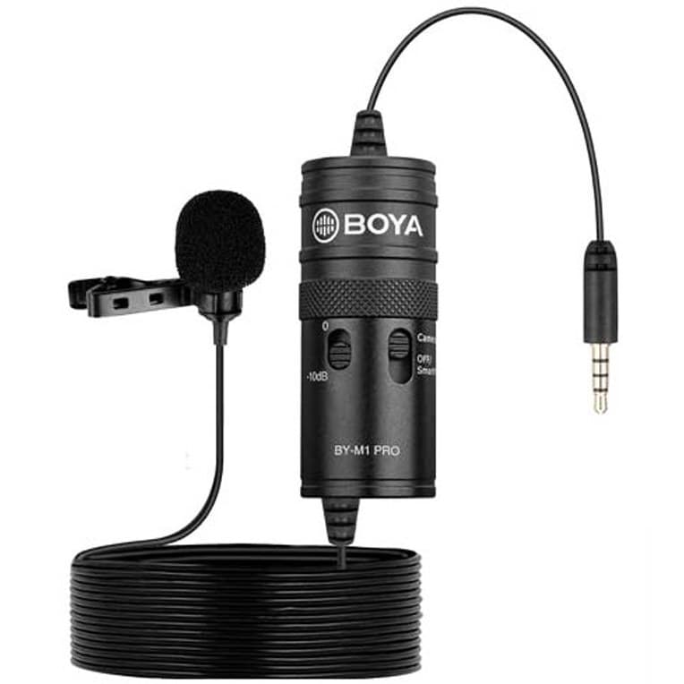 میکروفون یقه ای بویا MICROPHONE Boya BY-M1 Pro — تصویر ۵
