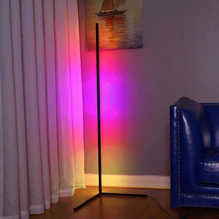 آباژور اکولایزر کرنر لایت RGB FLOOR LAMP ریموت کنترل دار — تصویر ۴