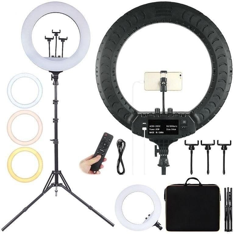 رینگ لایت 18 اینچی با پایه دو متری اصلی RL-18 Ring Light — تصویر ۶