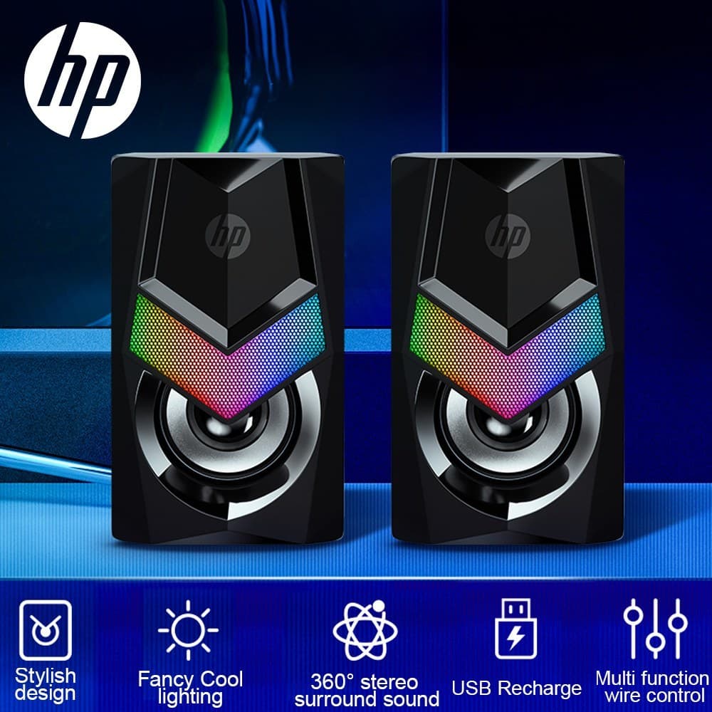 اسپیکر رومیزی 2 تیکه برند اچ پی مدل HP DHE 6000 — تصویر ۴