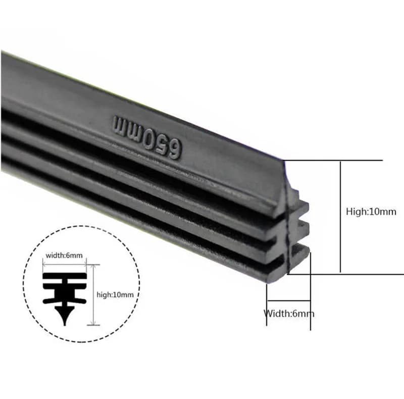 تیغه برف پاک‌کن پاسیکو مدل METAL WIPER مناسب برای تندر L90 بسته 2 عددی — تصویر ۲